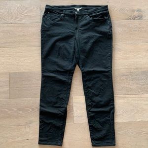 Eileen Fisher Full Length Jeans Black Size 16